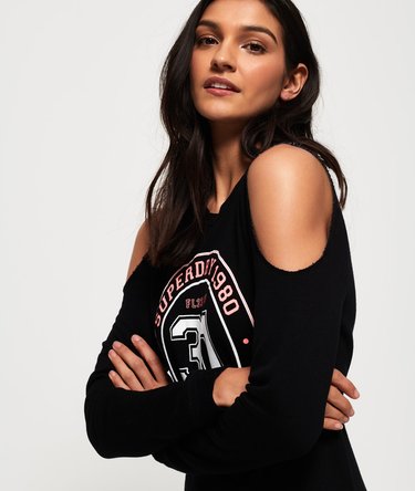 Miami Cold Shoulder Sweat Dress Image 4