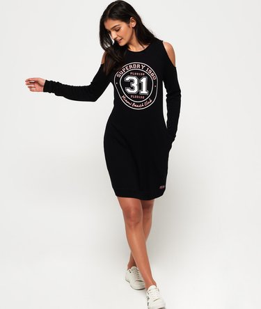 Miami Cold Shoulder Sweat Dress Image 2