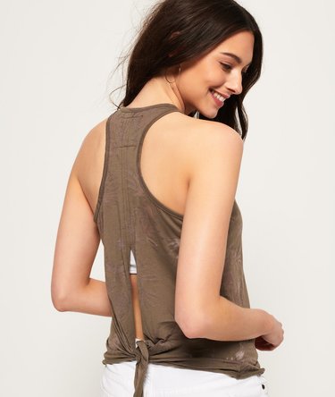 Tropical Burnout Vest Top Image 4