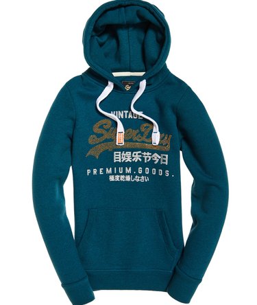 Premium Goods Rhinestone Hoodie Image 2