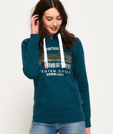 Premium Goods Rhinestone Hoodie Image 5
