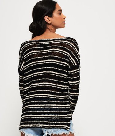 Evie Textured Slouch Knit Jumper Image 4