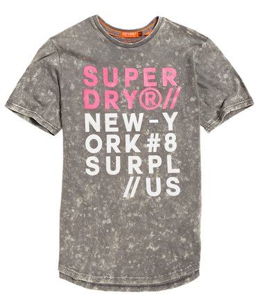 Surplus Goods Longline Graphic T-Shirt Image 1