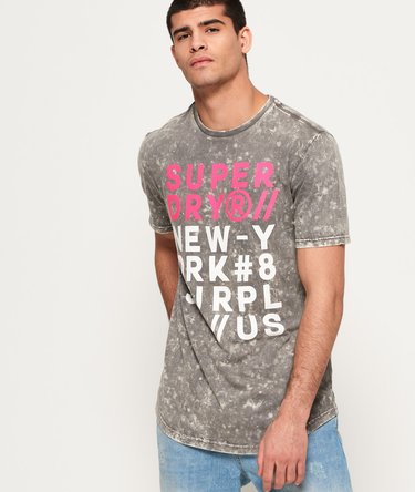 Surplus Goods Longline Graphic T-Shirt Image 5