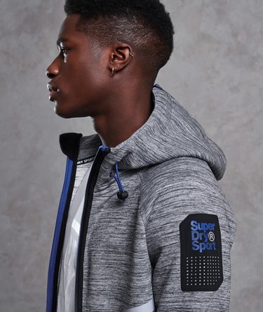 Sweat &agrave; capuche zipp&eacute; NuCore Gym Tech Image 6