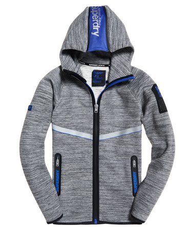 Sweat &agrave; capuche zipp&eacute; NuCore Gym Tech Image 2