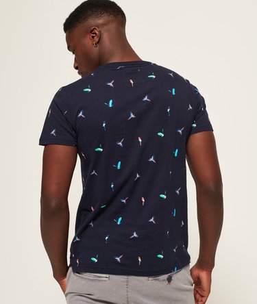 Lite Pocket T-shirt met all-over print Image 4