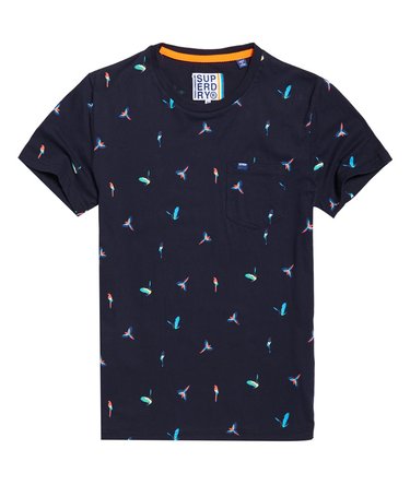 Lite Pocket T-shirt met all-over print Image 2