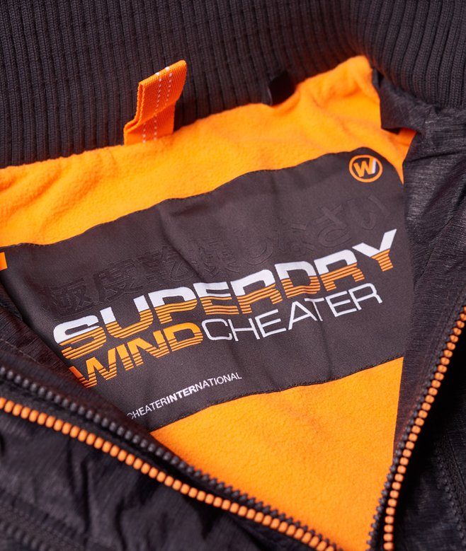 Pop Zip Hooded Superdry Orange Windcheater Mens Pop Zip Hooded