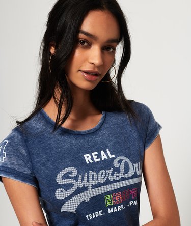 Vintage Logo Burnout T-Shirt Image 5