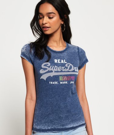 Vintage Logo Burnout T-Shirt Image 1