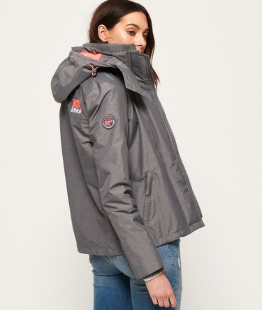 Techincal Hooded Pop Zip SD-Windcheater Image 4