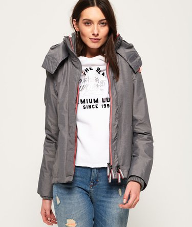 Techincal Hooded Pop Zip SD-Windcheater Image 1