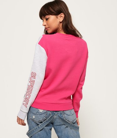 Skater Sweatshirt mit Farbblock-Design Image 4