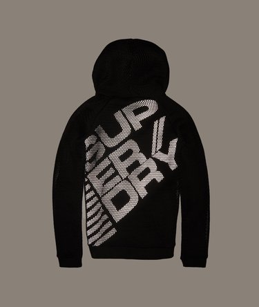 Sudadera de deporte con cremallera y malla Image 3