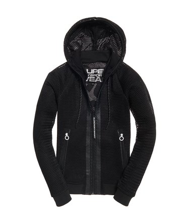 Sudadera de deporte con cremallera y malla Image 2