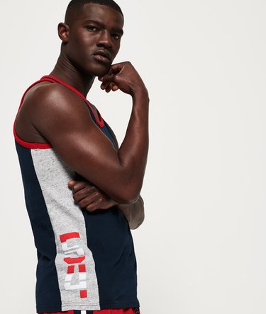 Retro Stripe Vest Top Image 5