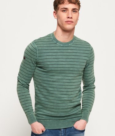 L.A. Stripe Crew Jumper Image 1
