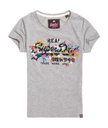 T-shirt Logo Vintage brodé en relief Image 2