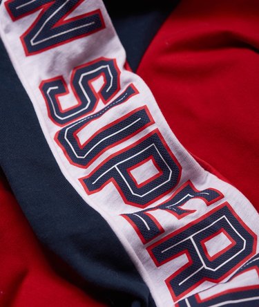 Retro Stripe Raglan T-Shirt Image 6