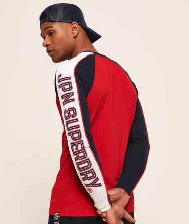 Retro Stripe Raglan T-Shirt Image 4