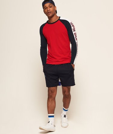 Retro Stripe Raglan T-Shirt Image 3