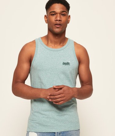 Orange Label Vintage Embroidered Vest Top Image 1