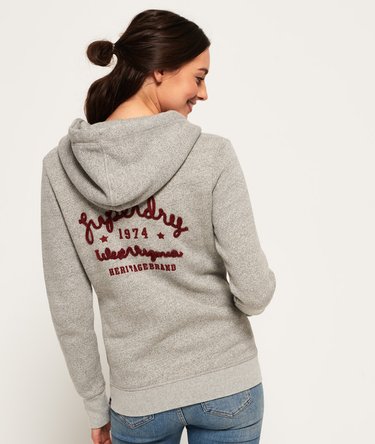 Rylee Embroidered Zip Hoodie Image 4