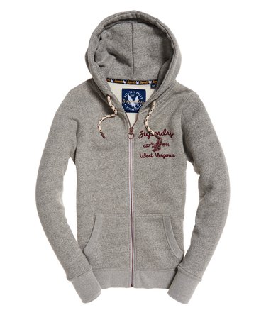 Rylee Embroidered Zip Hoodie Image 2