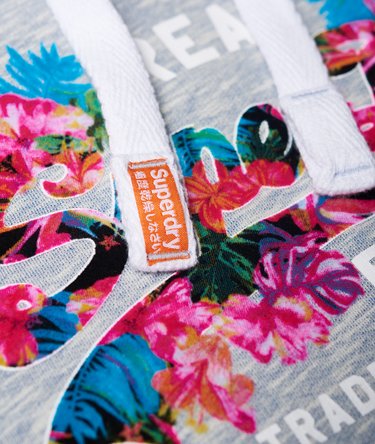 Vintage Logo Tropical Hoodie Image 7