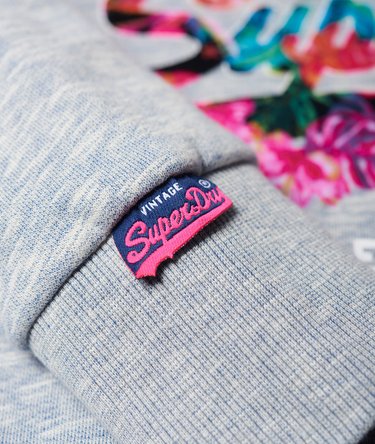 Vintage Logo Tropical Hoodie Image 8