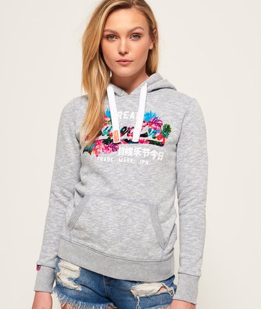 Vintage Logo Tropical Hoodie Image 5