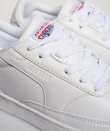 Retro Court Trainers Image 5