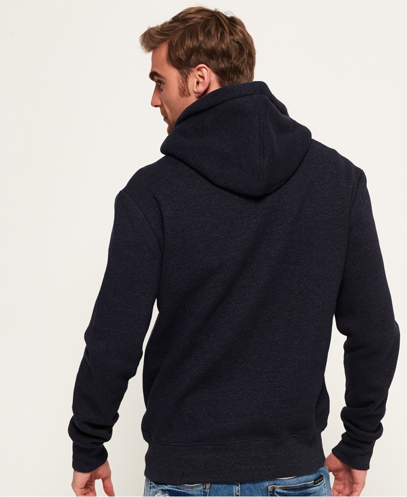 美しい 6 Osaka mens Embossed Grindle Blue Bass in Hoodie Zip ミュージシャン
