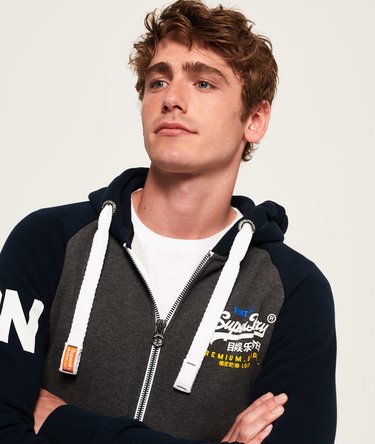 Premium Goods Raglan Zip-hettegenser Image 5