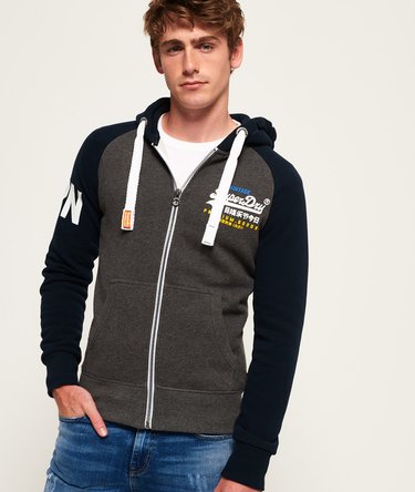 Premium Goods Raglan Zip-hettegenser Image 1