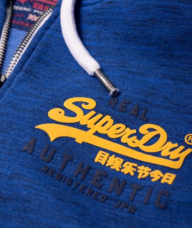 Vintage Authentic Duo Zip Hoodie Image 8