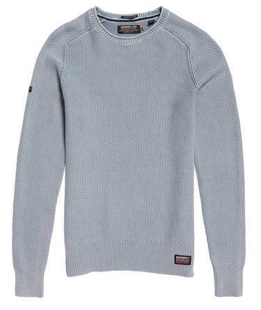 Garment Dye L.A. Textured Crew Jumper Image 2