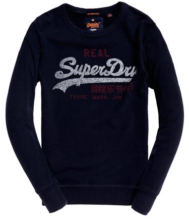 Vintage Logo Duo Crew Jumper Image 2