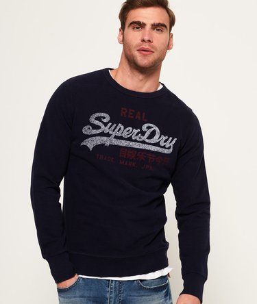 Vintage Logo Duo Crew Jumper Image 1