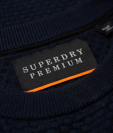 Premium Textured Pima Crew Neck Jumper Image 6