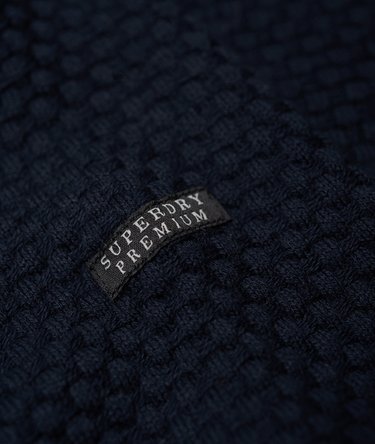 Premium Textured Pima Crew Neck Jumper Image 7