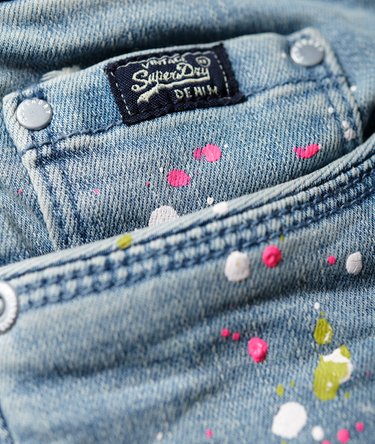 Denim Hot Shorts Image 6