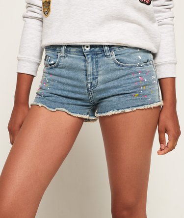 Denim Hot Shorts Image 1