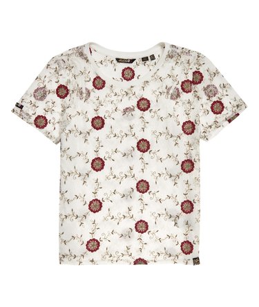 Madison Embroidered Lace T-Shirt Image 2