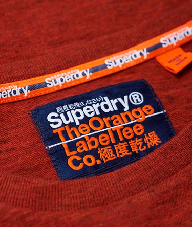 Camiseta con logo Vintage bordado de la colección Orange Label Image 5