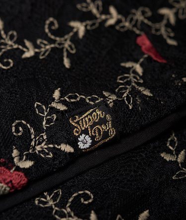 Madison Embroidered Lace T-Shirt Image 7