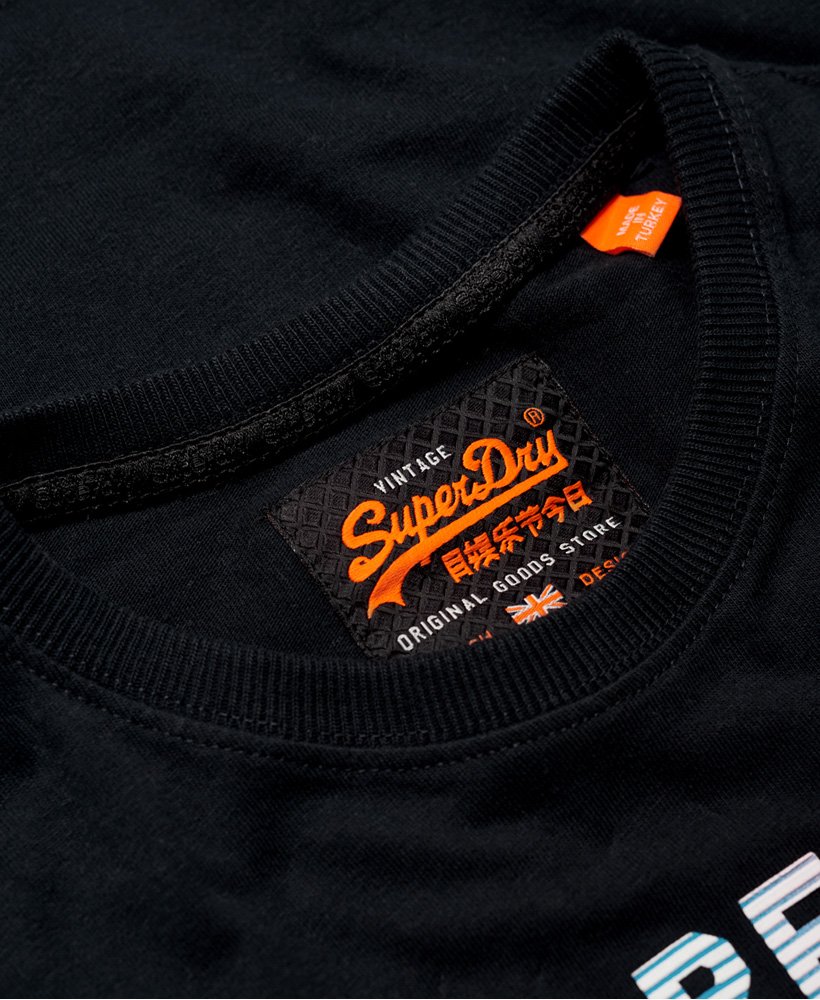 mens Vintage Logo 1st T-Shirt in Eclipse Navy | Superdry CA-EN