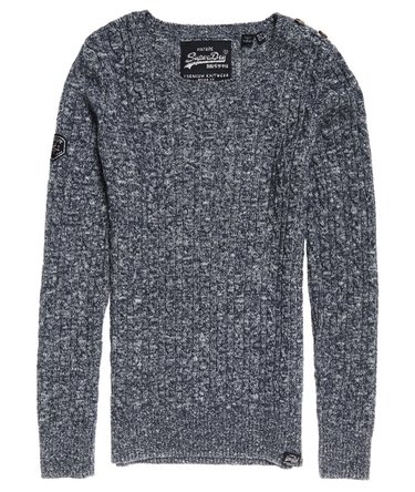 Croyde Cable Knit Jumper Image 2