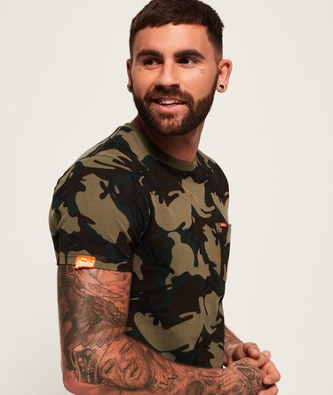 Orange Label Camo Pocket T-Shirt Image 5